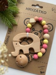 Hryzátko na klipu - slůně VANILKA