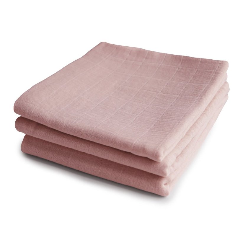 Mušelínová plenka blush (1 ks)